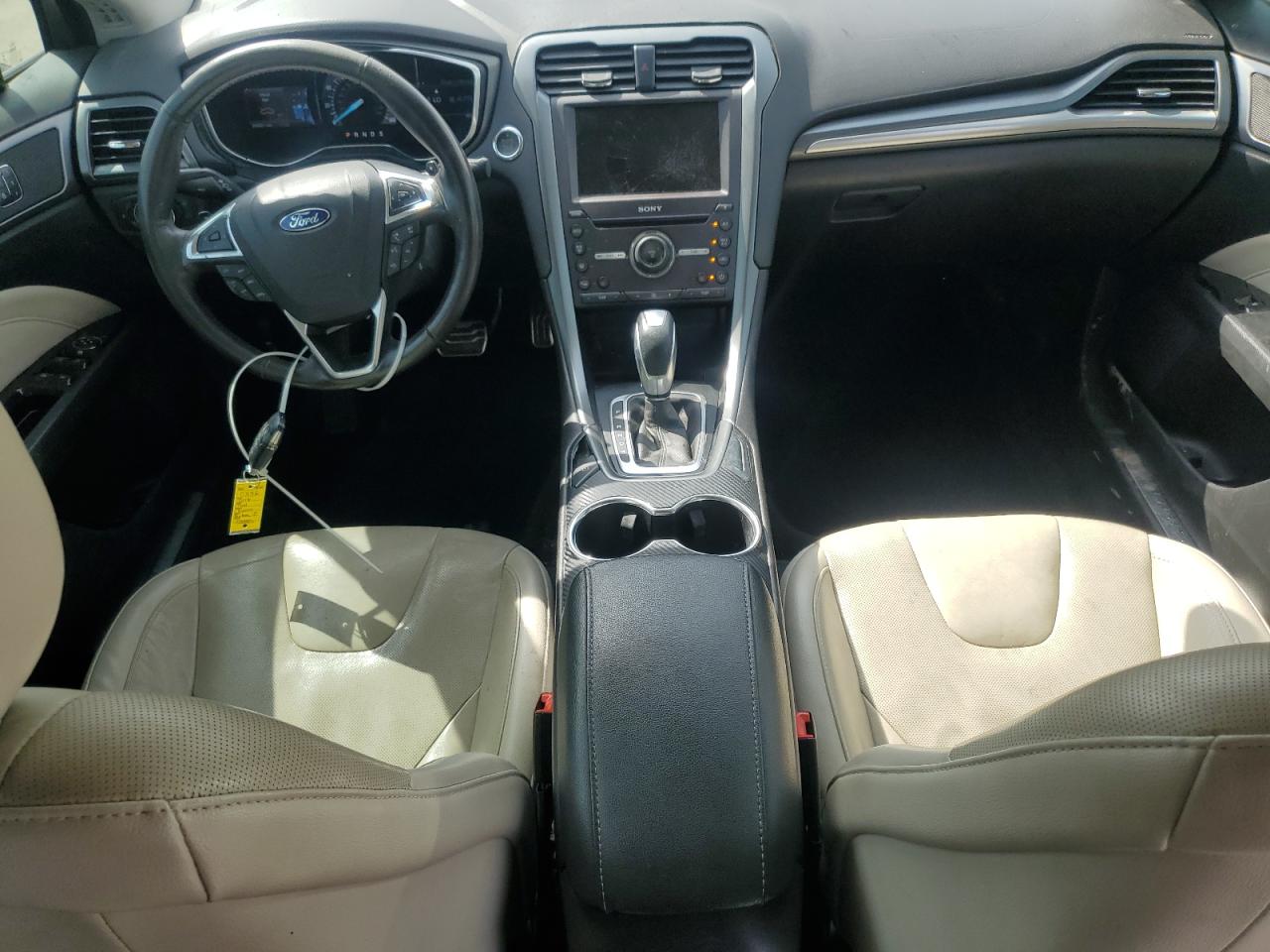 2016 Ford Fusion Titanium VIN: 3FA6P0K96GR228442 Lot: 58407565