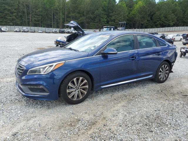  HYUNDAI SONATA 2015 Blue