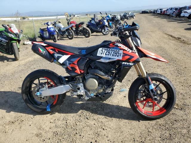 2025 DUCATI HYPERMOTARD    for sale at Copart CA - NAPA