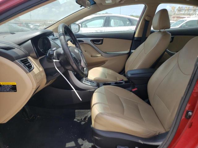 Седаны HYUNDAI ELANTRA 2013 Красный