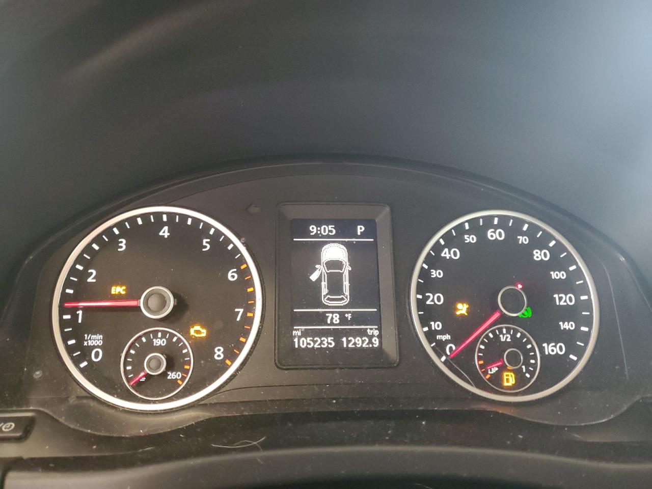 2013 Volkswagen Tiguan S VIN: WVGBV7AX3DW535708 Lot: 57055215