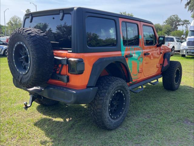  JEEP WRANGLER 2018 Orange