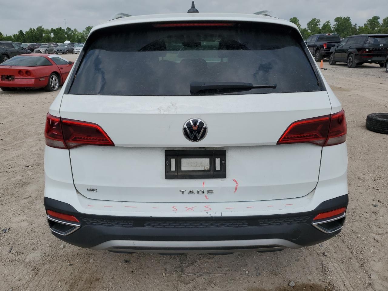 2022 Volkswagen Taos Se Iq Drive VIN: 3VVLX7B24NM015980 Lot: 55264045