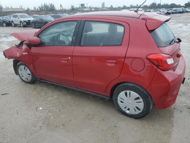  MITSUBISHI MIRAGE 2021 Czerwony
