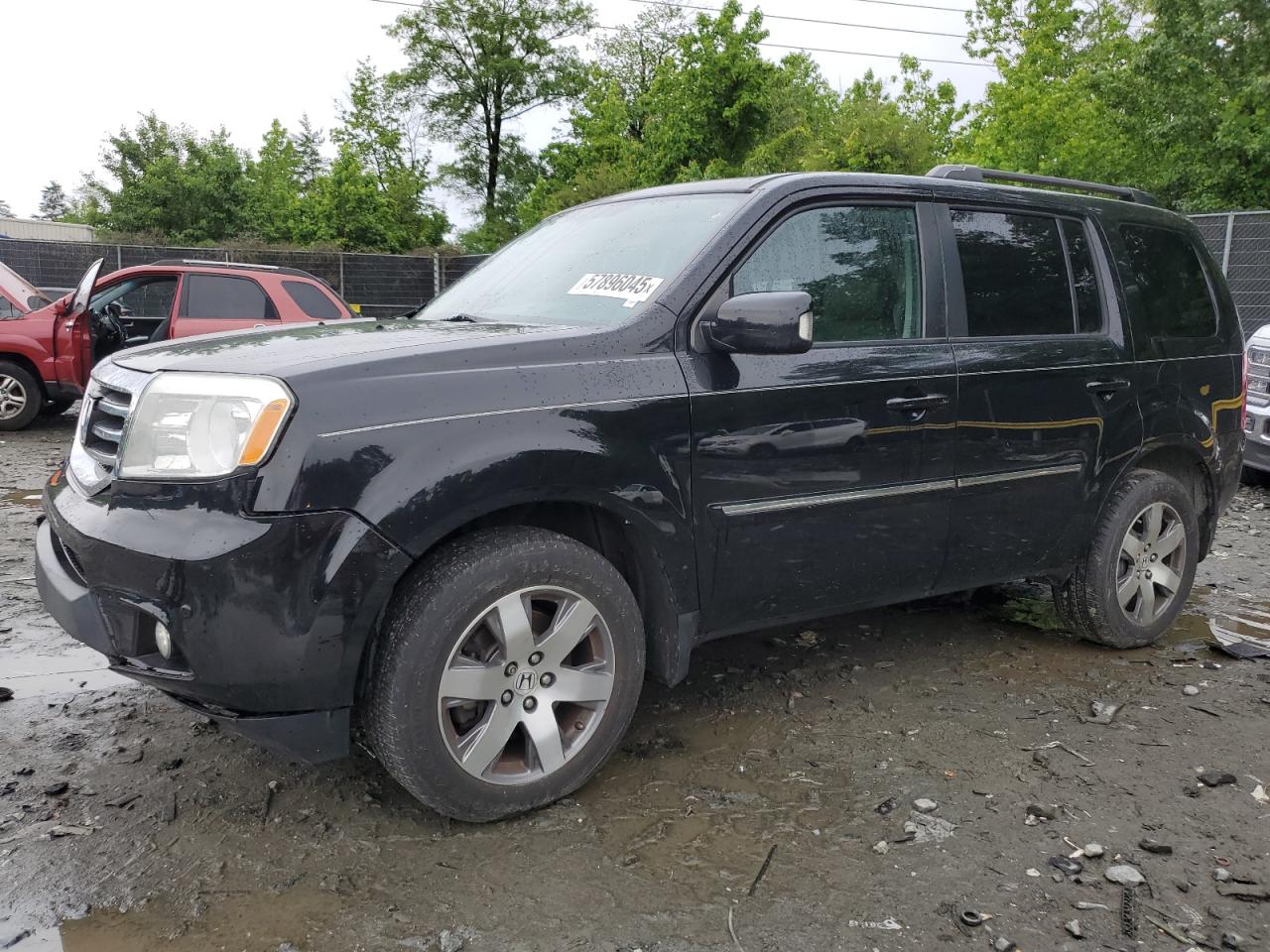 2014 Honda Pilot Touring zu verkaufen in Waldorf, MD - Side