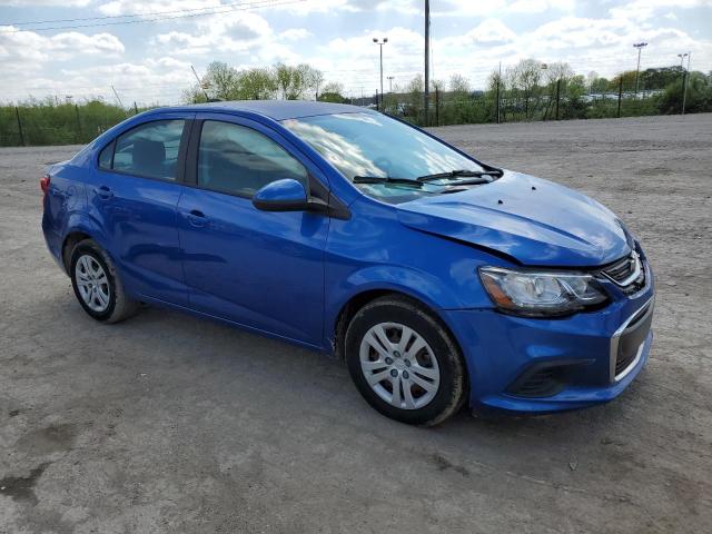  CHEVROLET SONIC 2017 Granatowy
