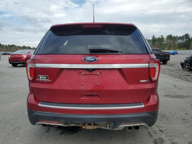  FORD EXPLORER 2018 Красный