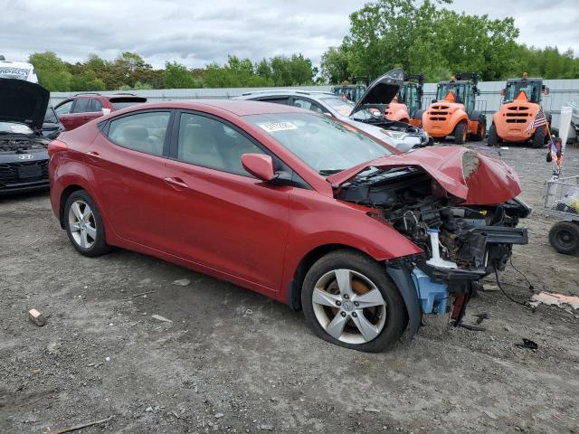  HYUNDAI ELANTRA 2012 Red