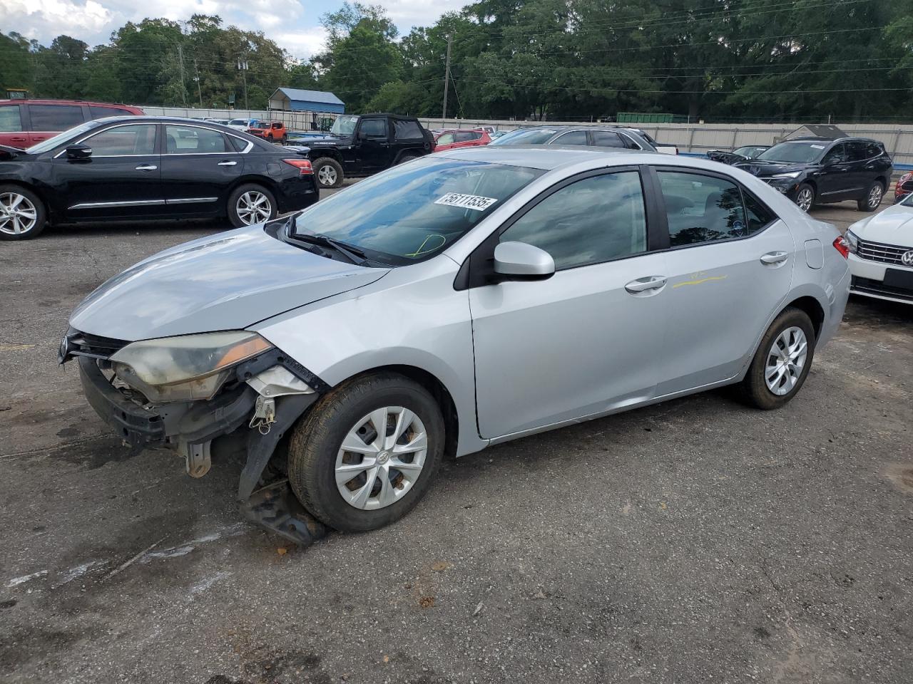 2014 Toyota Corolla L en Venta en Eight Mile, AL - Front End