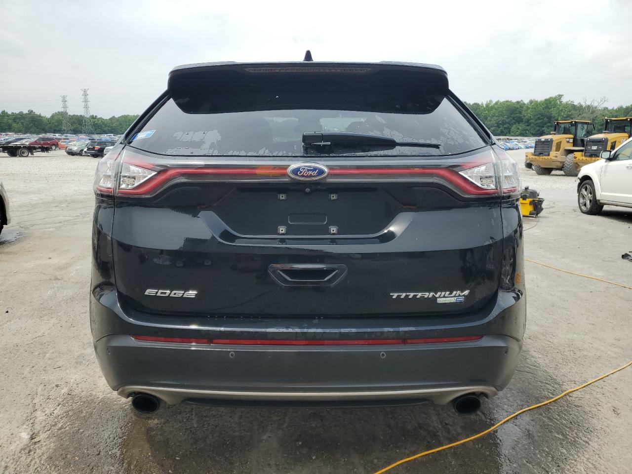 2016 Ford Edge Titanium VIN: 2FMPK4K92GBB83255 Lot: 56978225