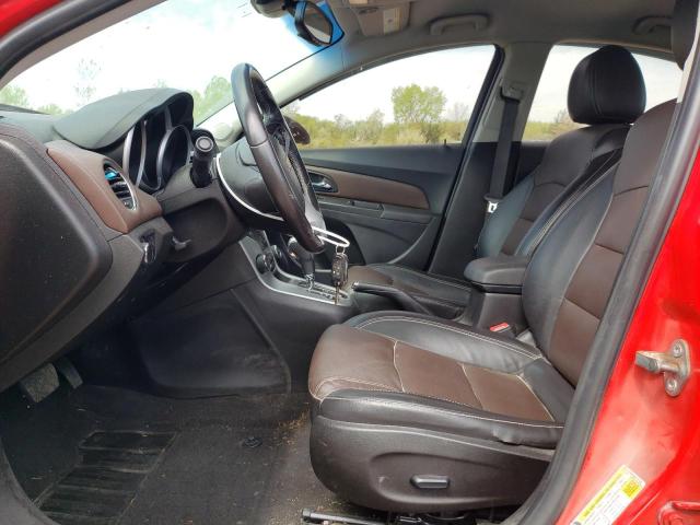  CHEVROLET CRUZE 2015 Czerwony