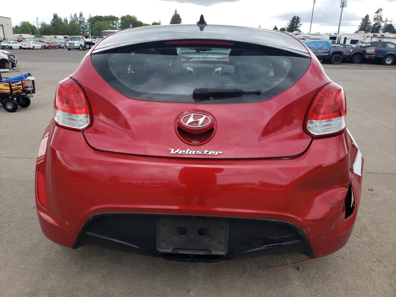 2017 Hyundai Veloster VIN: KMHTC6AD5HU318270 Lot: 58045155