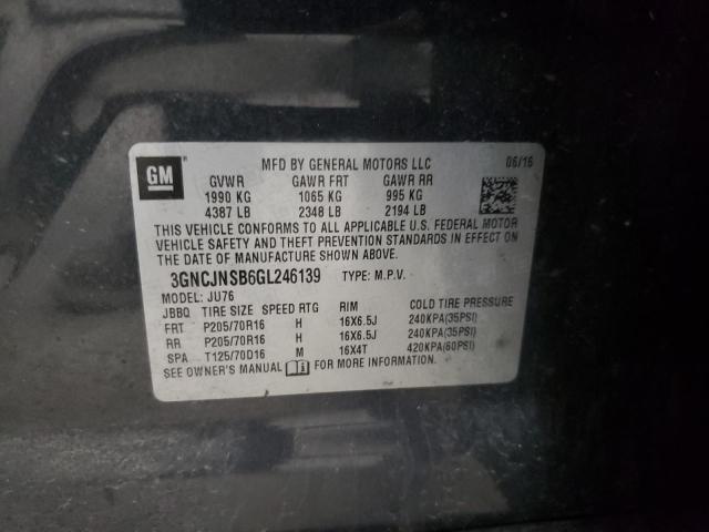2016 CHEVROLET TRAX LS  