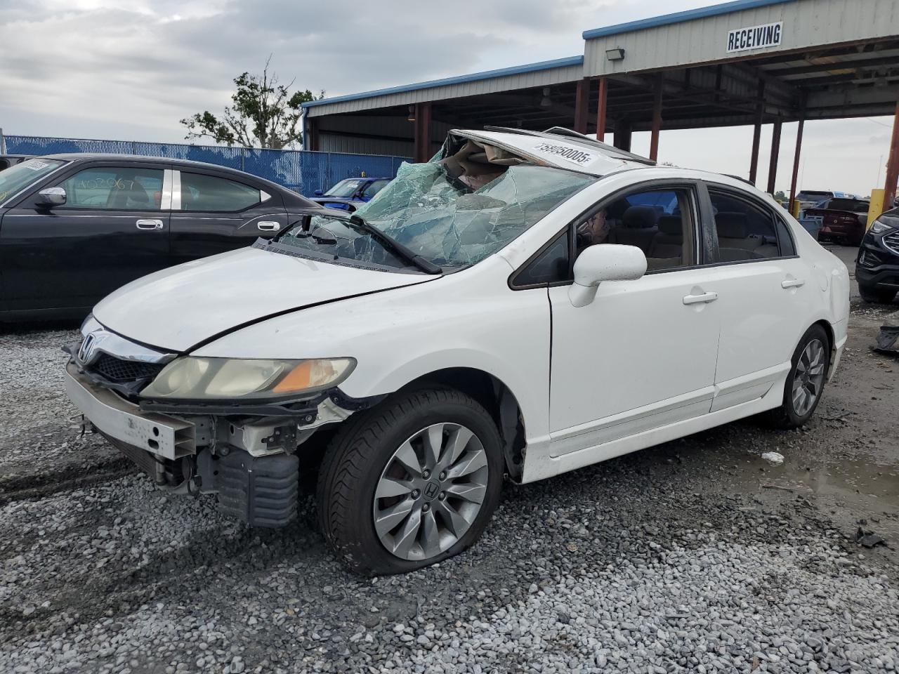2010 Honda Civic Ex de vânzare în Riverview, FL - Side