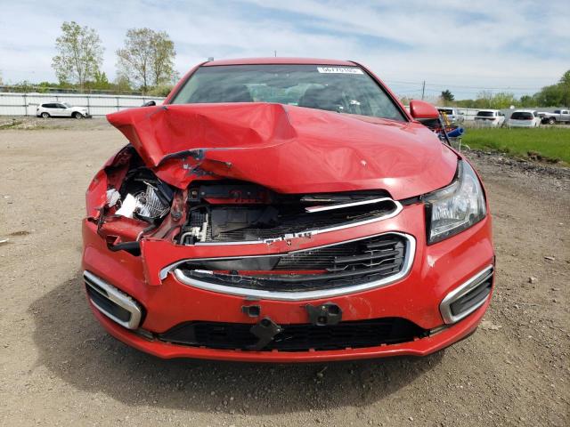  CHEVROLET CRUZE 2015 Czerwony
