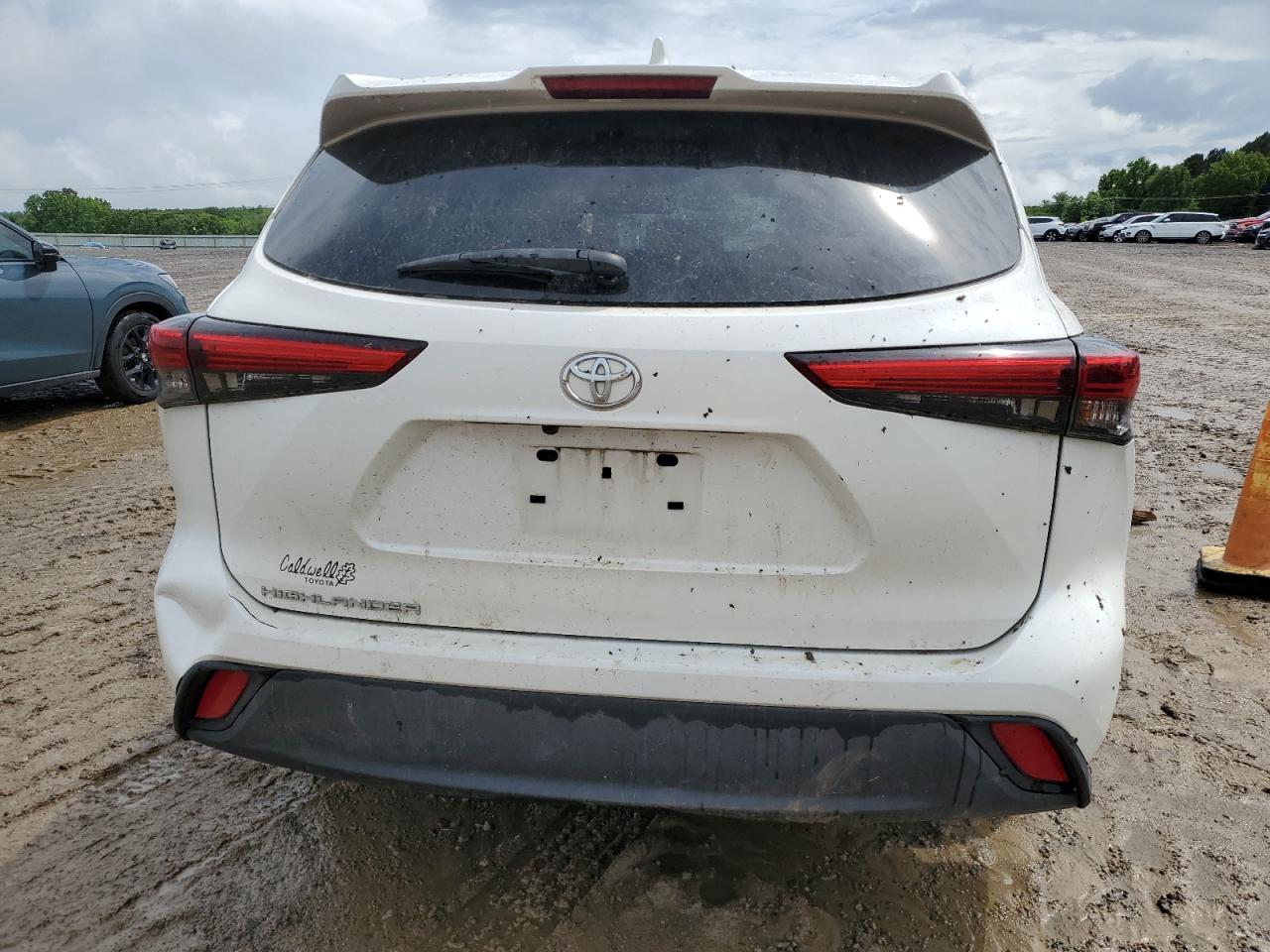 2021 Toyota Highlander L VIN: 5TDCZRAH6MS077003 Lot: 56608825