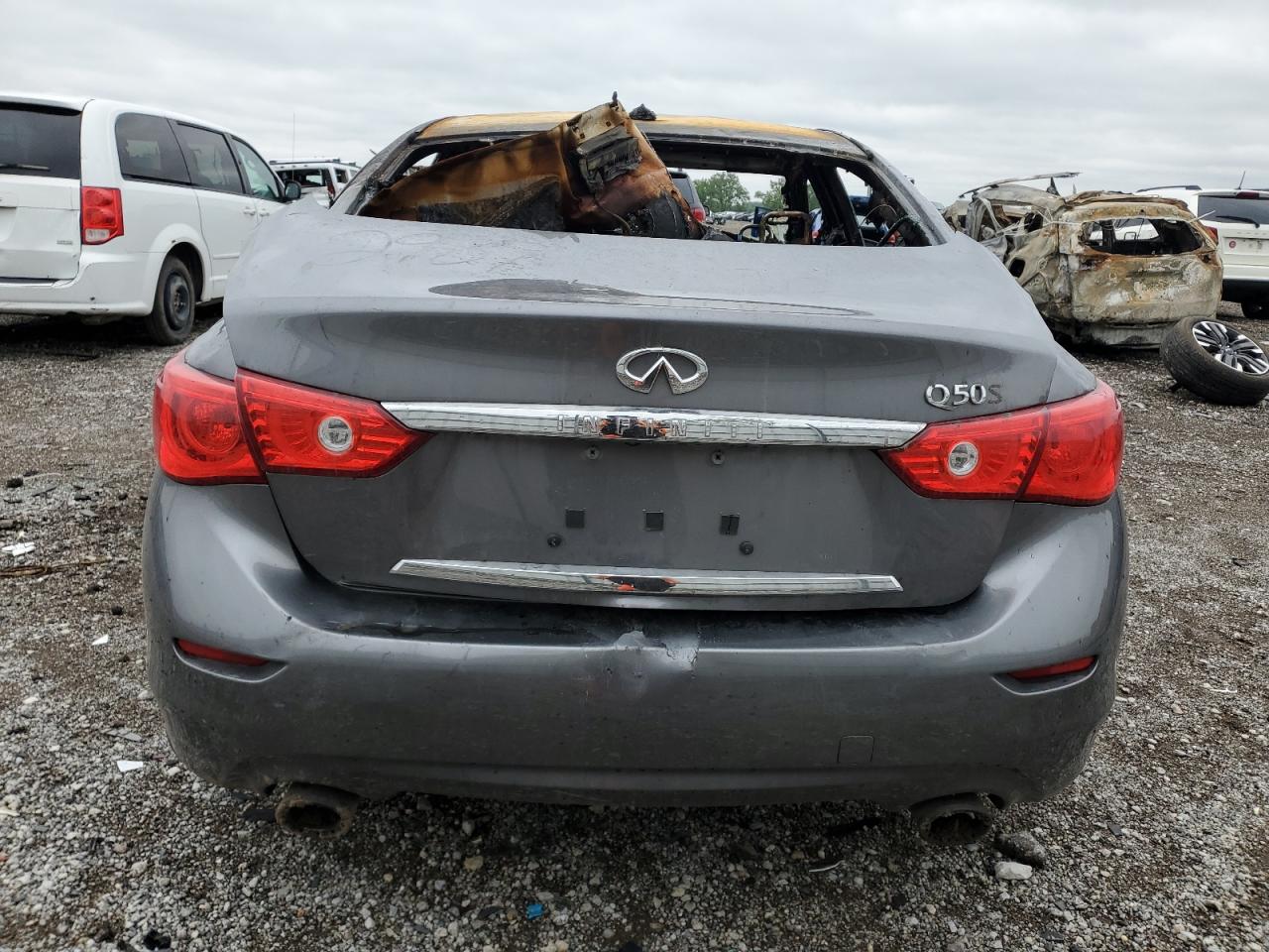 2017 Infiniti Q50 Red Sport 400 VIN: JN1FV7AP9HM851351 Lot: 57765345