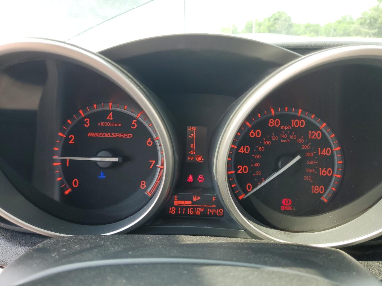 2011 Mazda Speed 3 VIN: JM1BL1K36B1476571 Lot: 56184275