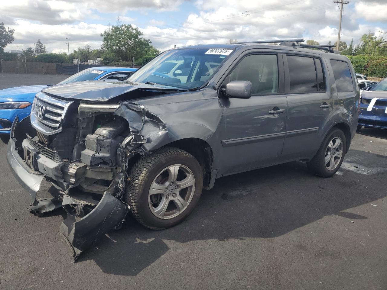 2012 Honda Pilot Exl for Sale in San Martin, CA - Front End