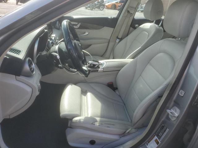  MERCEDES-BENZ C-CLASS 2015 Серебристый