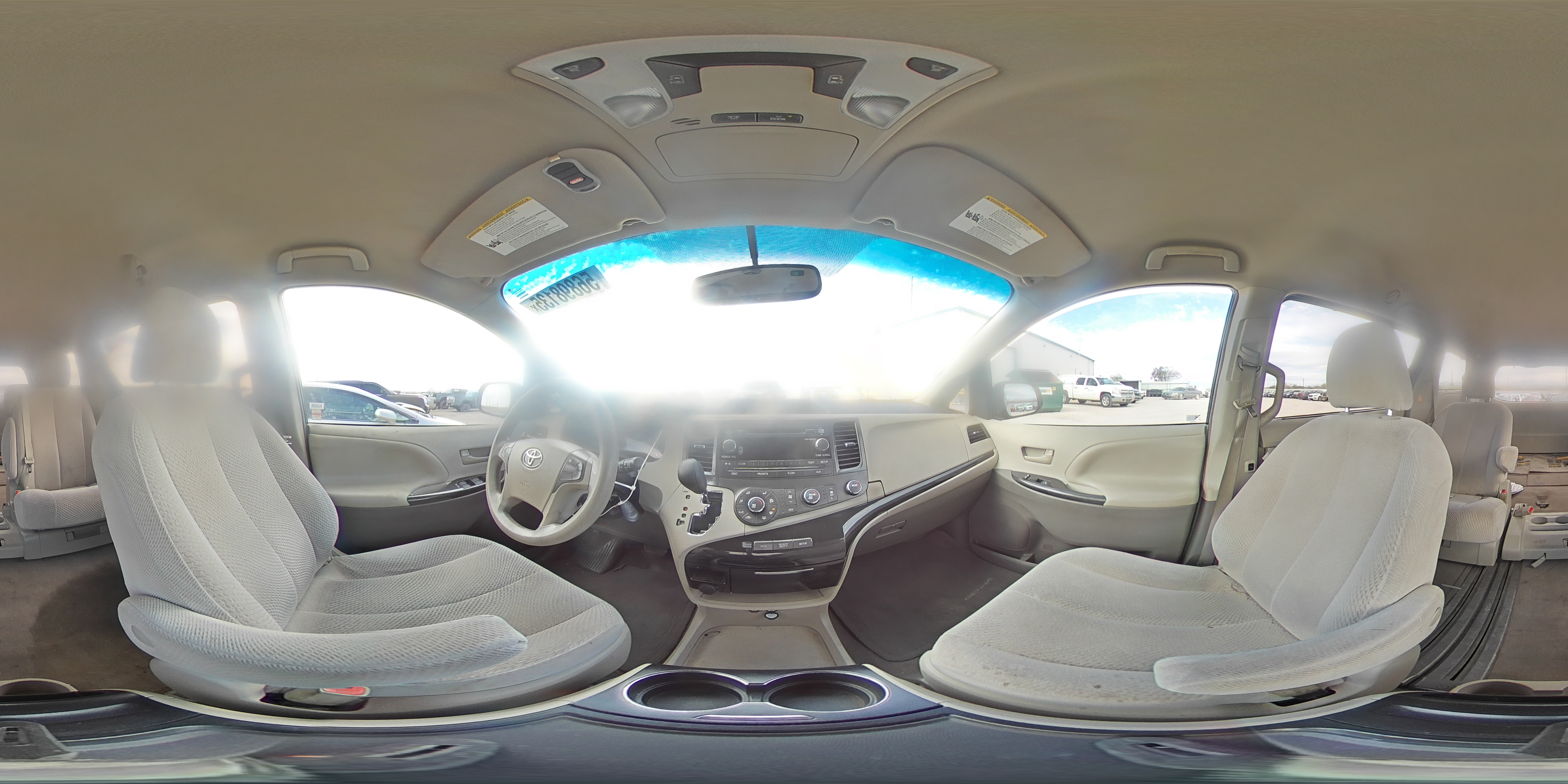 2012 Toyota Sienna Le VIN: 5TDKK3DC6CS276676 Lot: 56898135