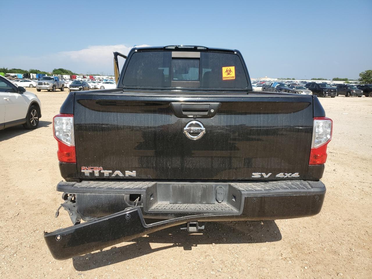 2017 Nissan Titan Sv VIN: 1N6AA1E5XHN570093 Lot: 56031355