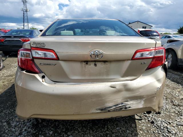  TOYOTA CAMRY 2012 tan