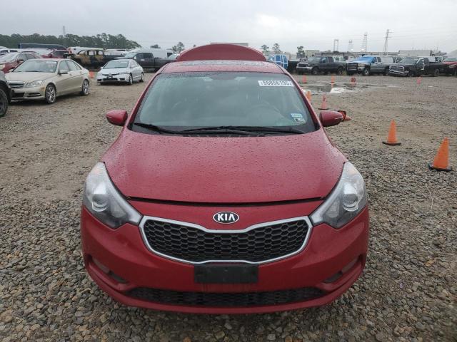  KIA FORTE 2016 Червоний