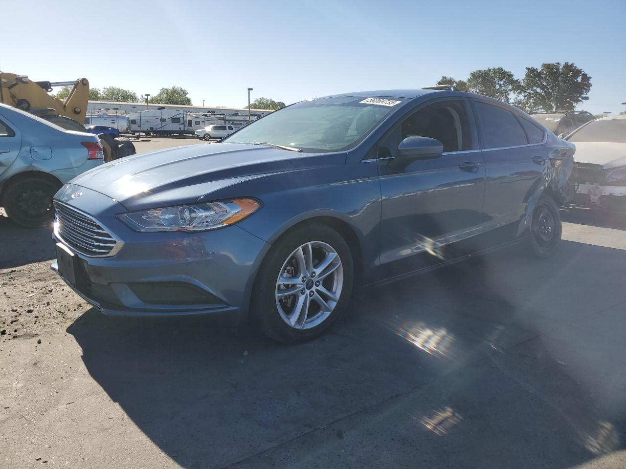 2018 Ford Fusion Se zu verkaufen in Sacramento, CA - Rear End