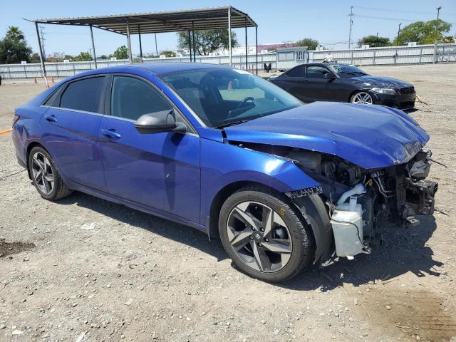  HYUNDAI ELANTRA 2022 Blue