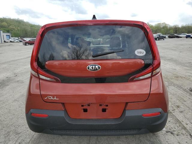  KIA SOUL 2021 Pomarańczowy