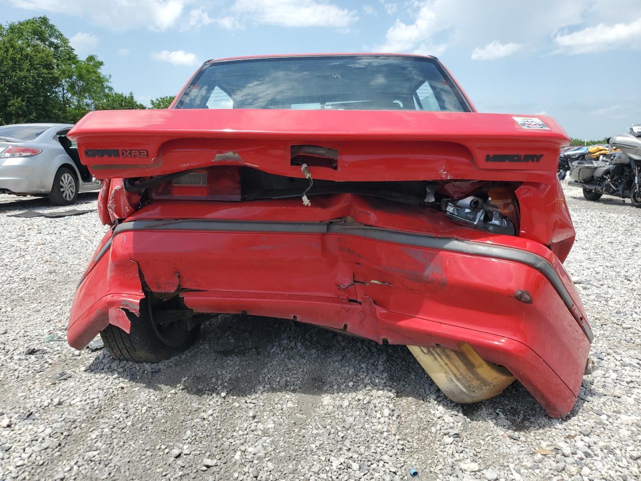 1992 Mercury Capri Xr2 VIN: 6MPCT0360N8605318 Lot: 55453545