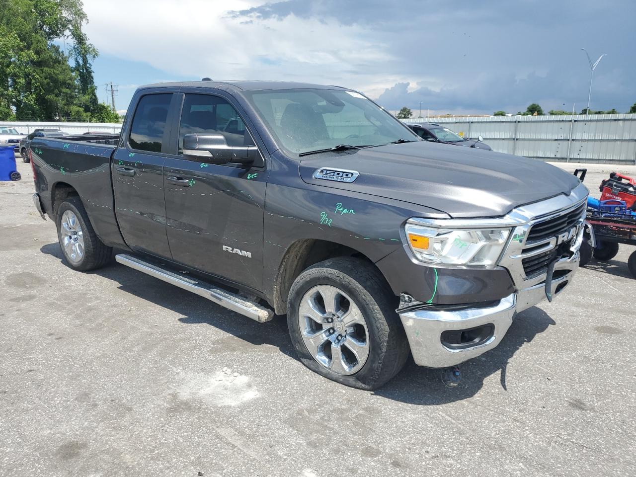 2021 Ram 1500 Big Horn/Lone Star VIN: 1C6RREBT4MN811124 Lot: 56574505