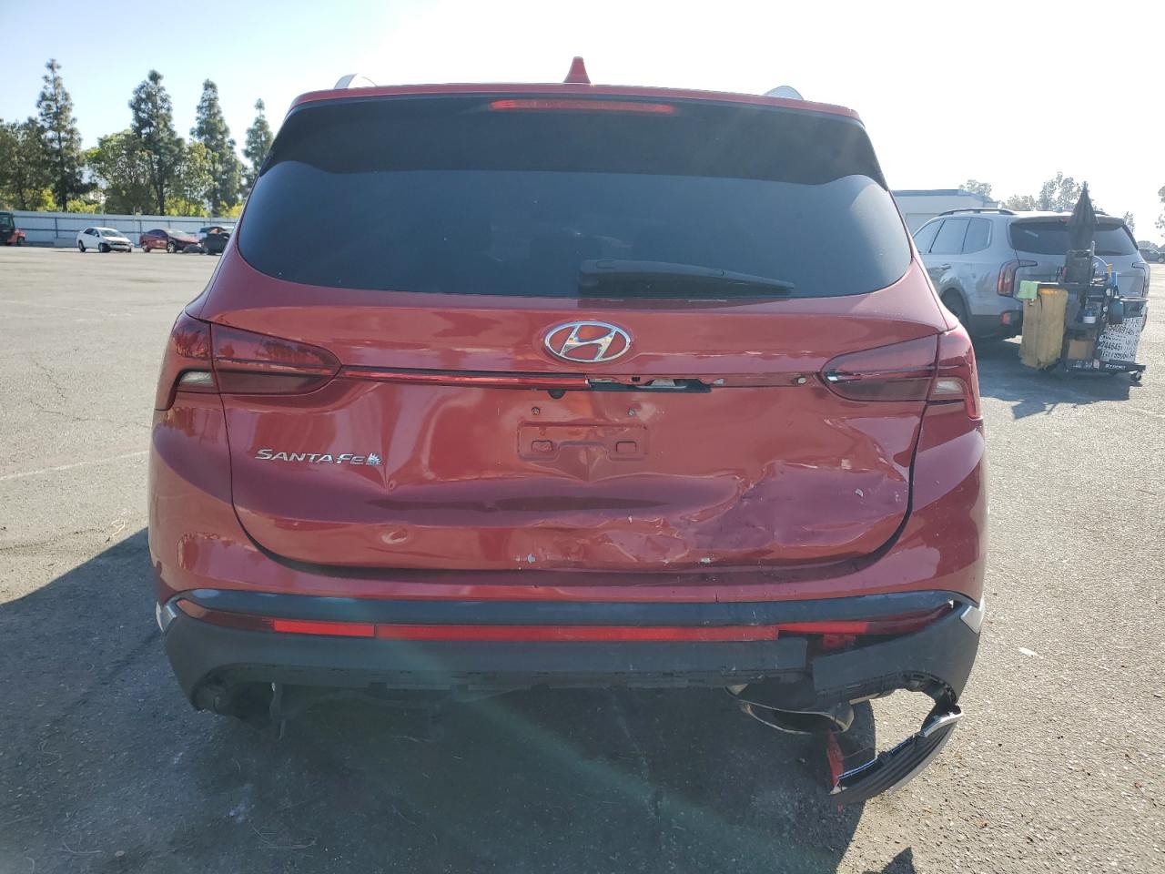 2021 Hyundai Santa Fe Sel VIN: 5NMS24AJ8MH332761 Lot: 56950795