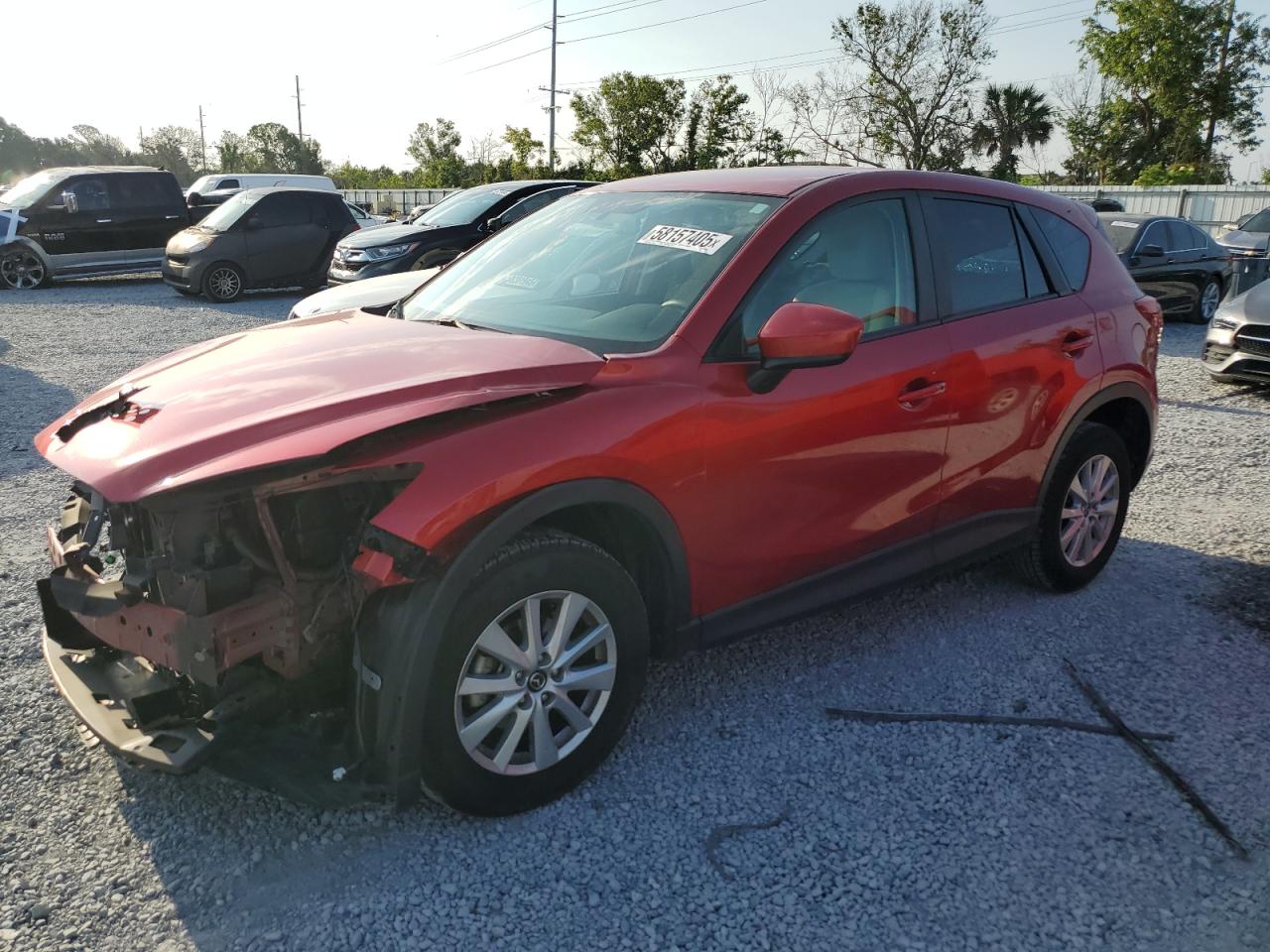 2015 Mazda Cx-5 Touring na sprzedaż w Riverview, FL - Front End
