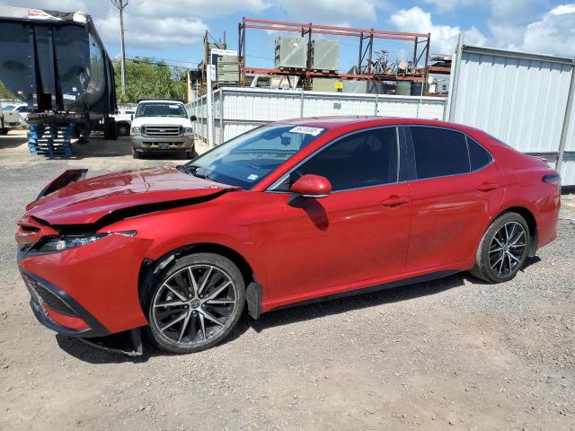  TOYOTA CAMRY 2022 Красный