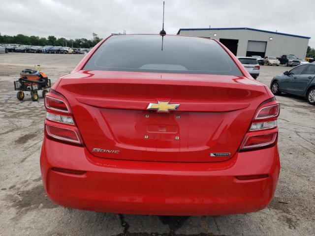 CHEVROLET SONIC 2019 Красный