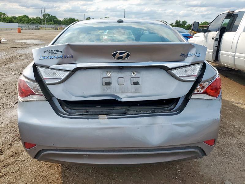  HYUNDAI SONATA 2015 Серебристый