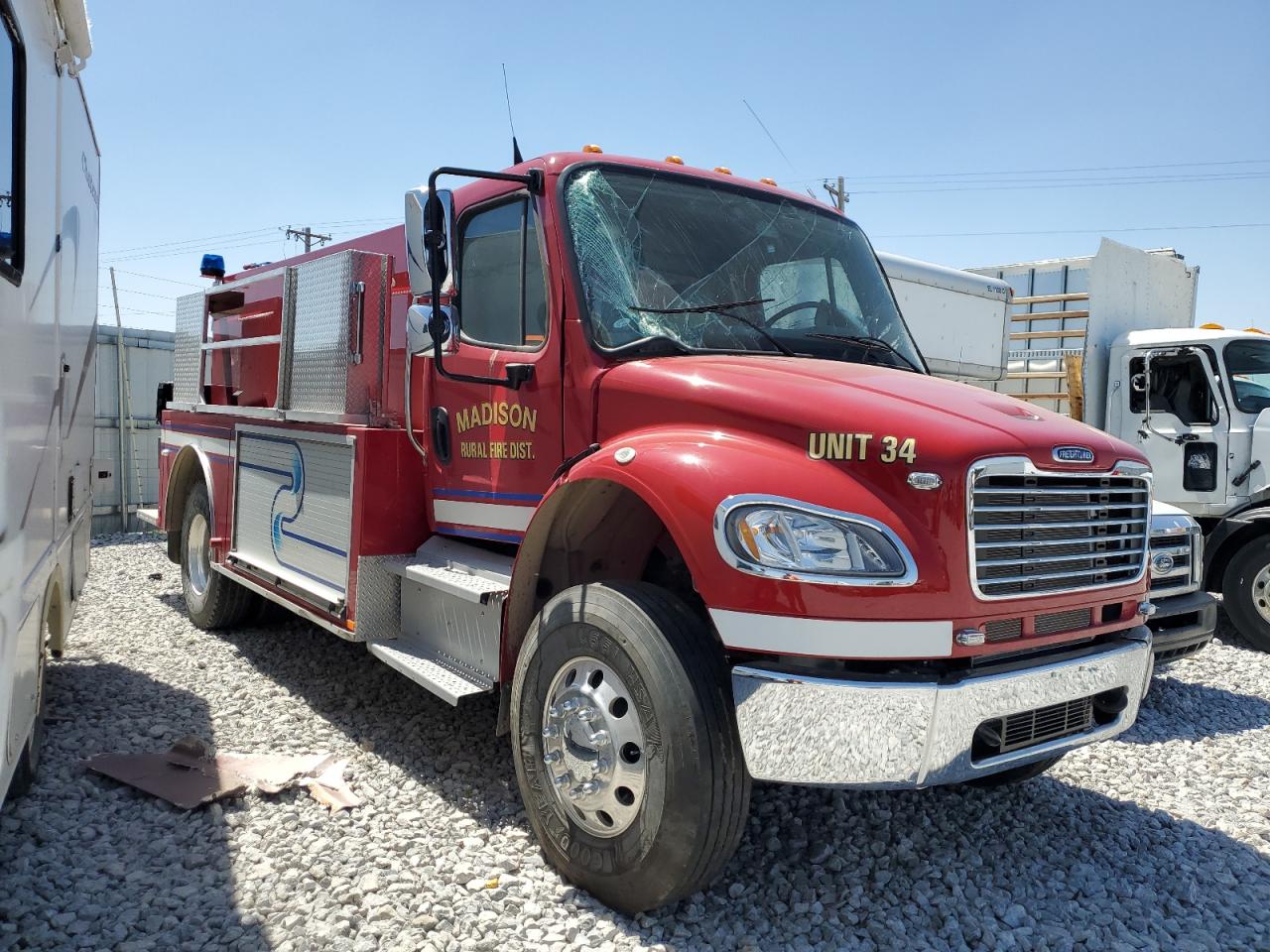 2014 Freightliner Business Class M2 106 Fire Truck იყიდება Greenwood-ში, NE - All Over