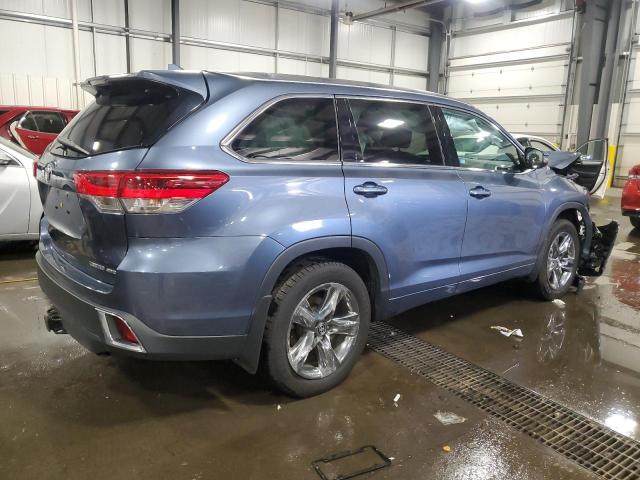 TOYOTA HIGHLANDER 2019 Синий