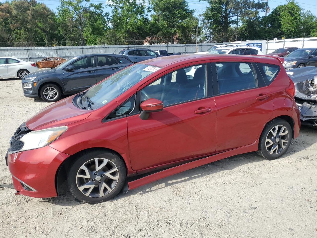 2015 Nissan Versa Note S იყიდება Hampton-ში, VA - Front End