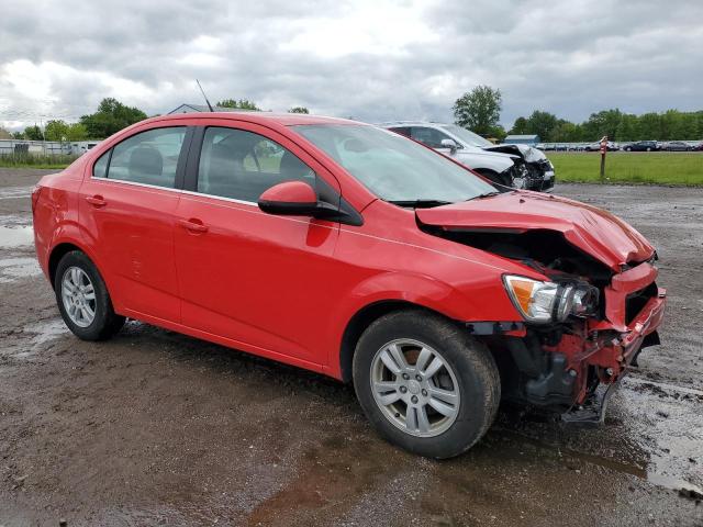  CHEVROLET SONIC 2014 Czerwony