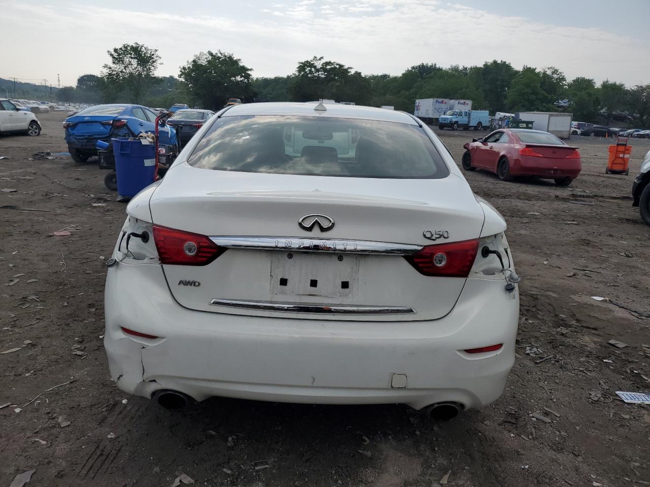 2015 Infiniti Q50 Base VIN: JN1BV7AR8FM421355 Lot: 57249905