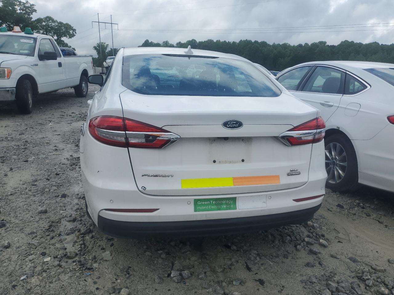 2020 Ford Fusion Se VIN: 3FA6P0LU1LR206202 Lot: 54030395
