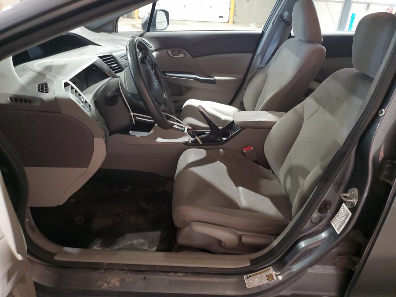 2012 Honda Civic Lx VIN: 19XFB2F5XCE027320 Lot: 57054135