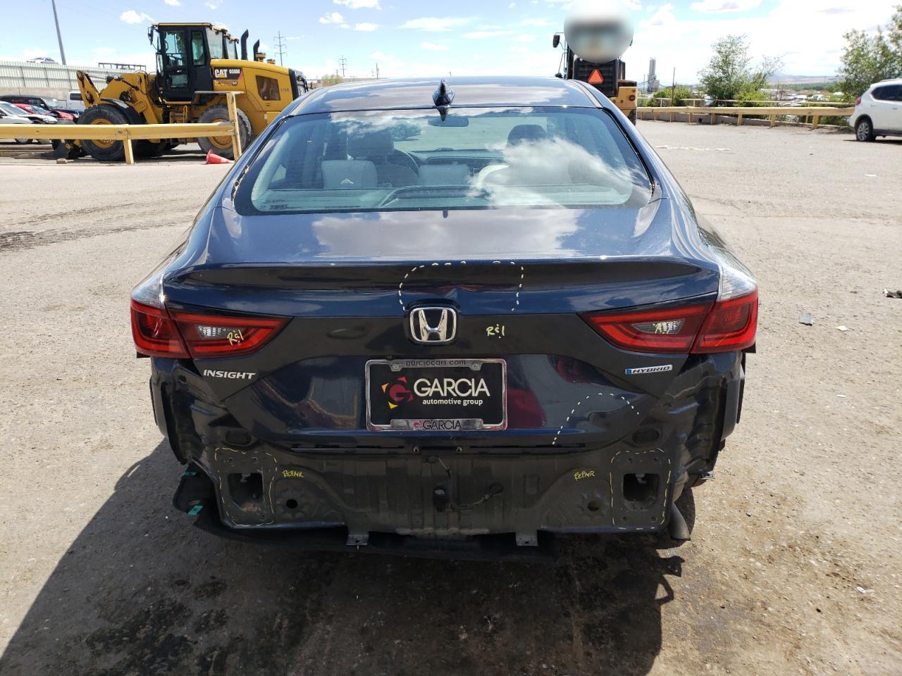 2019 Honda Insight Ex VIN: 19XZE4F55KE031886 Lot: 55825585
