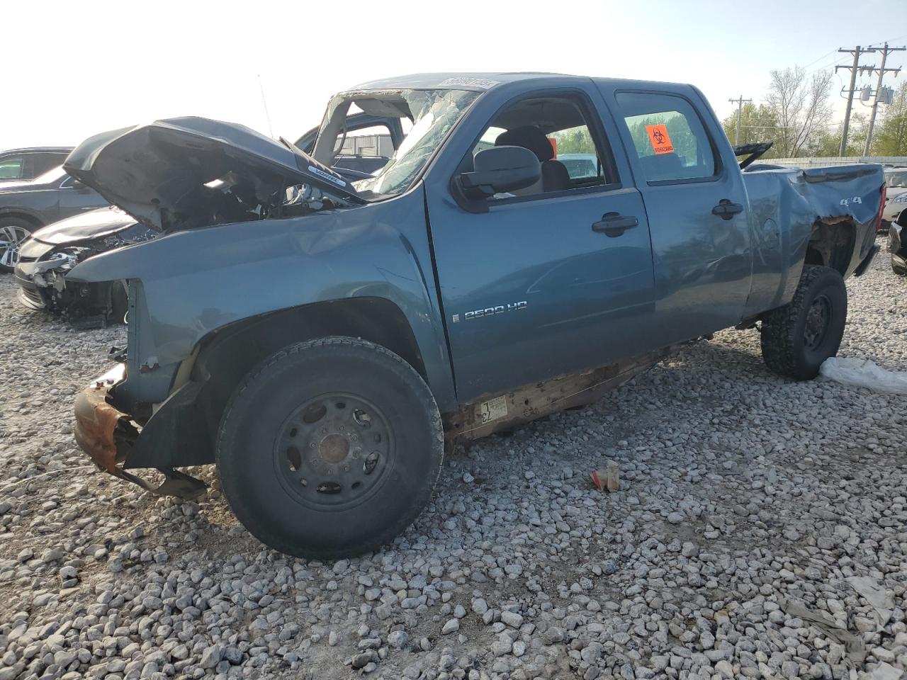 2008 Chevrolet Silverado K2500 Heavy Duty იყიდება Wayland-ში, MI - All Over