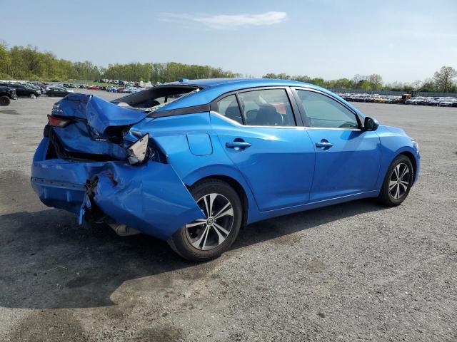  NISSAN SENTRA 2021 Синий