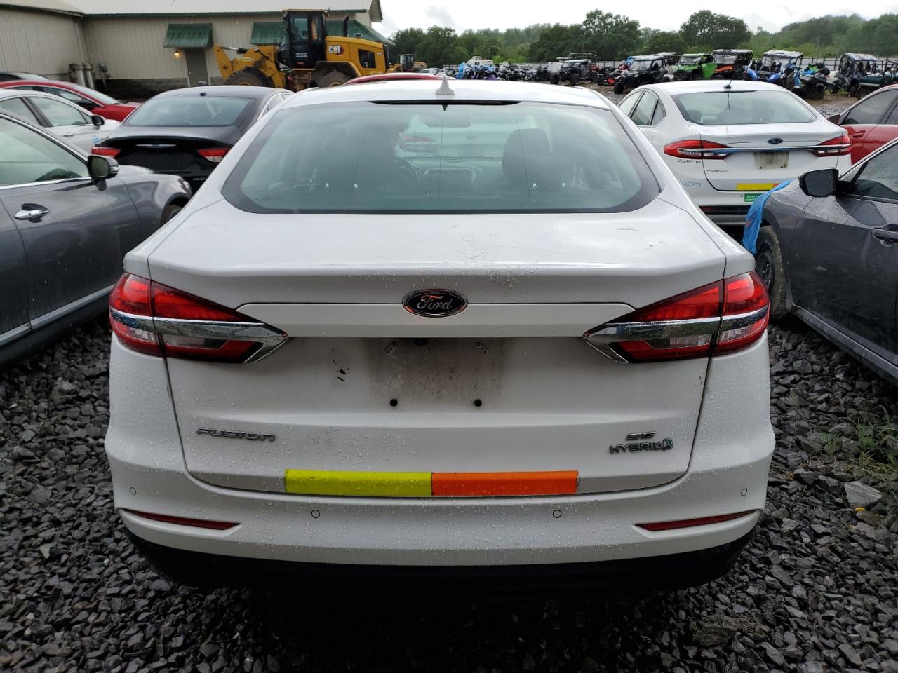 2019 Ford Fusion Se VIN: 3FA6P0LU7KR184057 Lot: 54042915