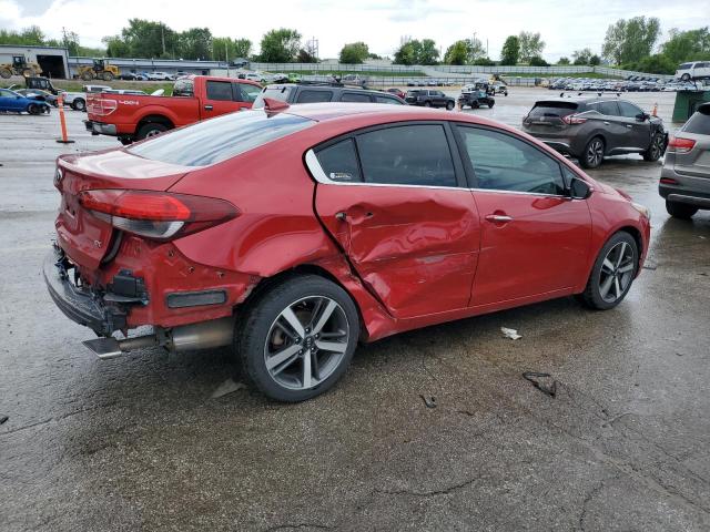  KIA FORTE 2018 Red